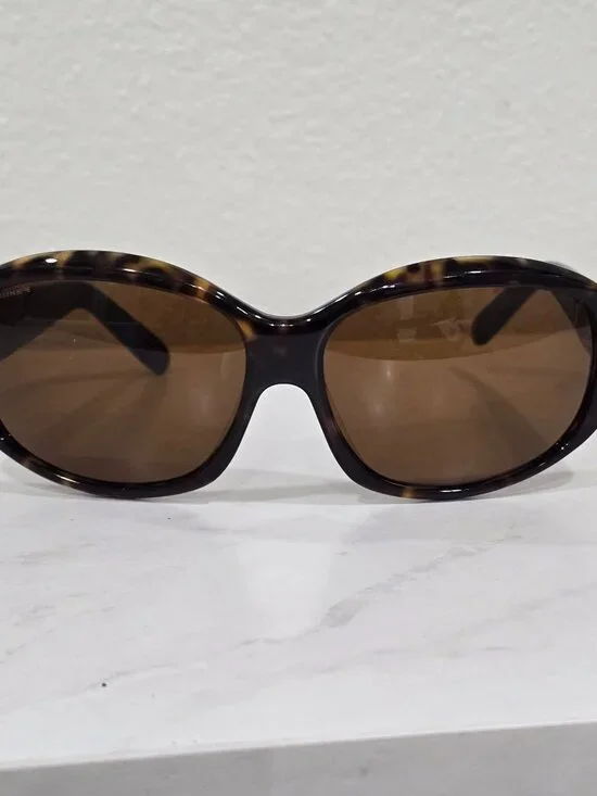 Prada ✦ Oversized Tortoise Sunglasses SPR01E ✦ Brown Gradient Lenses Italy - Picture 9 of 10